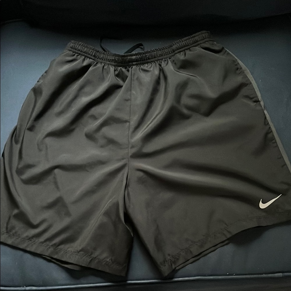 Nike Black Athletic Shorts with Moisture-Wicking Fabric